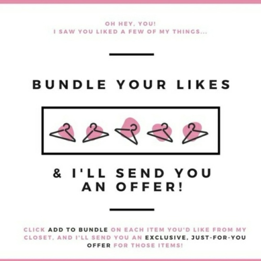 Bundle any item and get a private offer !